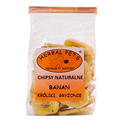 Herbal chipsy naturalne banan 75g